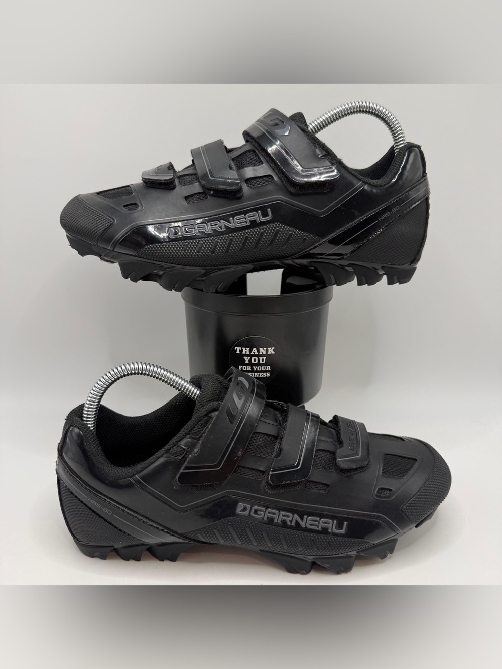Louis Garneau Gravel MTB Cycling Shoes Black EU 40 US 7 SPD Clipless Bike Shoes